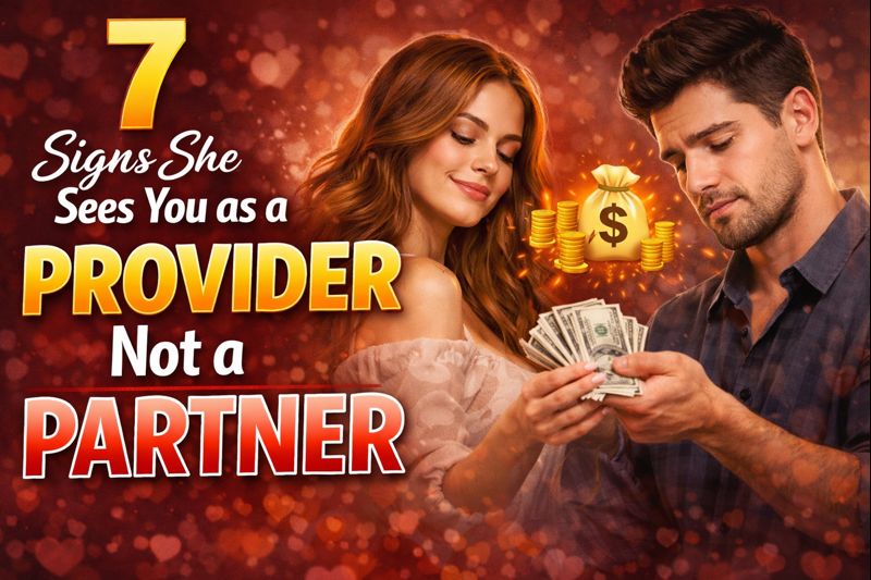 7 Signs She Sees You as a Provider, Not a Partner