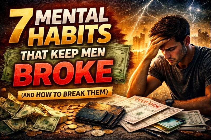 7 Mental Habits That Keep Men Broke (And How to Break Them)