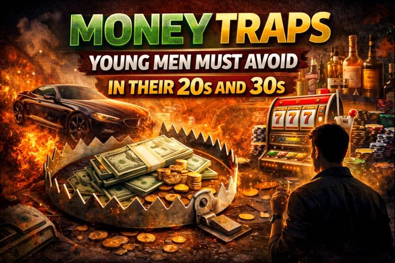 Money Traps Young Men Must Avoid in Their 20s and 30s