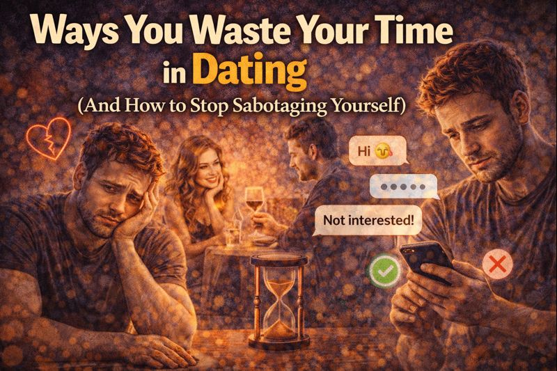 Ways You Waste Your Time in Dating (And How to Stop Sabotaging Yourself)