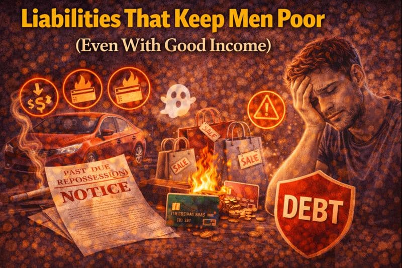 Liabilities That Keep Men Poor (Even With a Good Income)