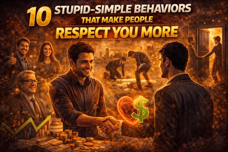10 Stupid-Simple Behaviors That Make People Respect You More