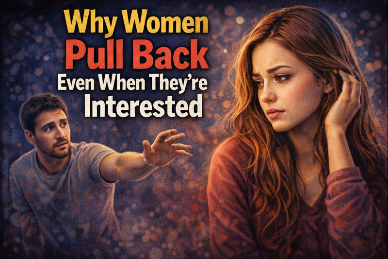 Why Women Pull Back Even When They’re Interested