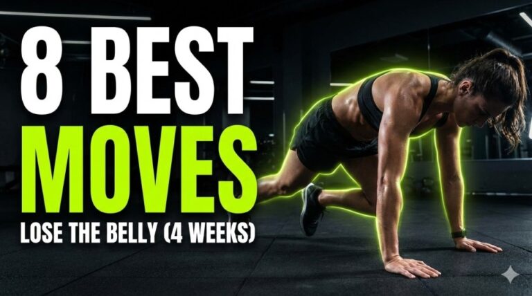 8 Exercises That Will Get Rid Of Your Belly Fat In 4 Weeks