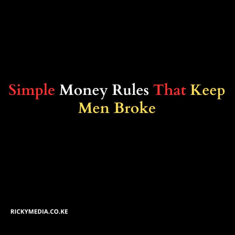 Simple Money Rules That Keep Men Broke (And Why They Don’t Work)