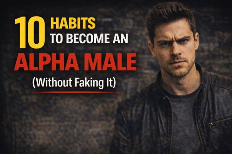 10 Habits to Become an Alpha Male (Without Faking It)