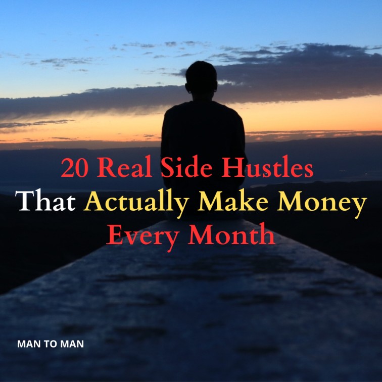 20 Real Side Hustles That Actually Make Money Every Month