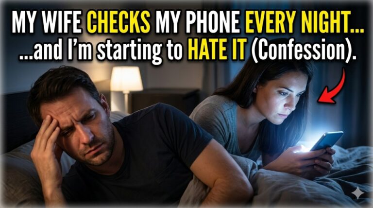 My Wife Checks My Phone Every Night and I’m Starting to Hate It- Confession