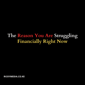 The Reason You Are Struggling Financially Right Now