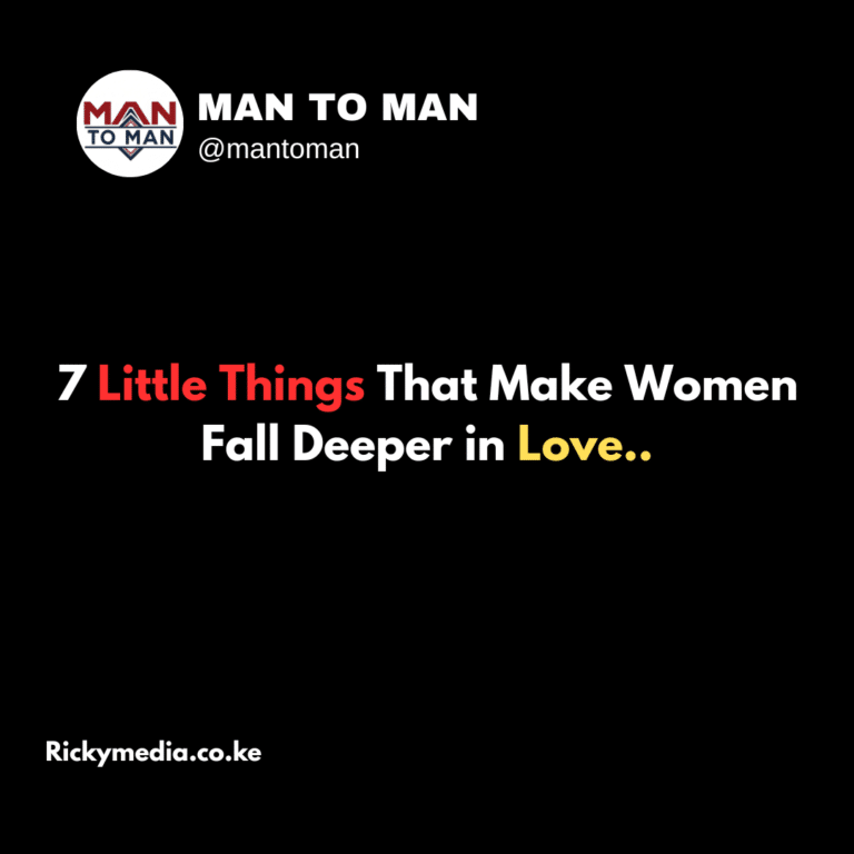 7 Little Things That Make Women Fall Deeper in Love
